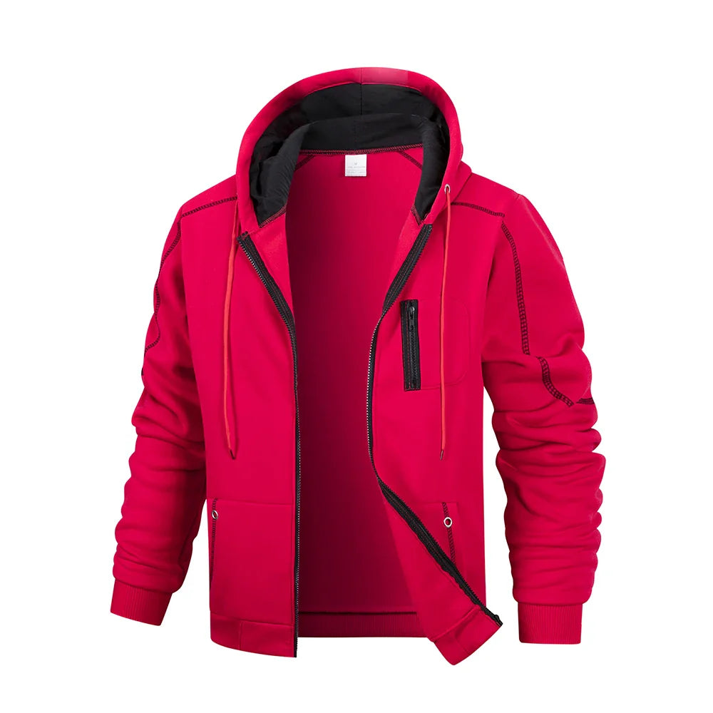 Lucas™ | Stijlvol Heren Sweatshirt met Rits