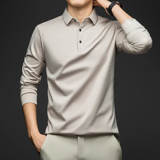 Thomas™ | Casual Winter Poloshirt met Knopen