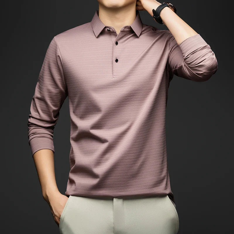 Thomas™ | Casual Winter Poloshirt met Knopen