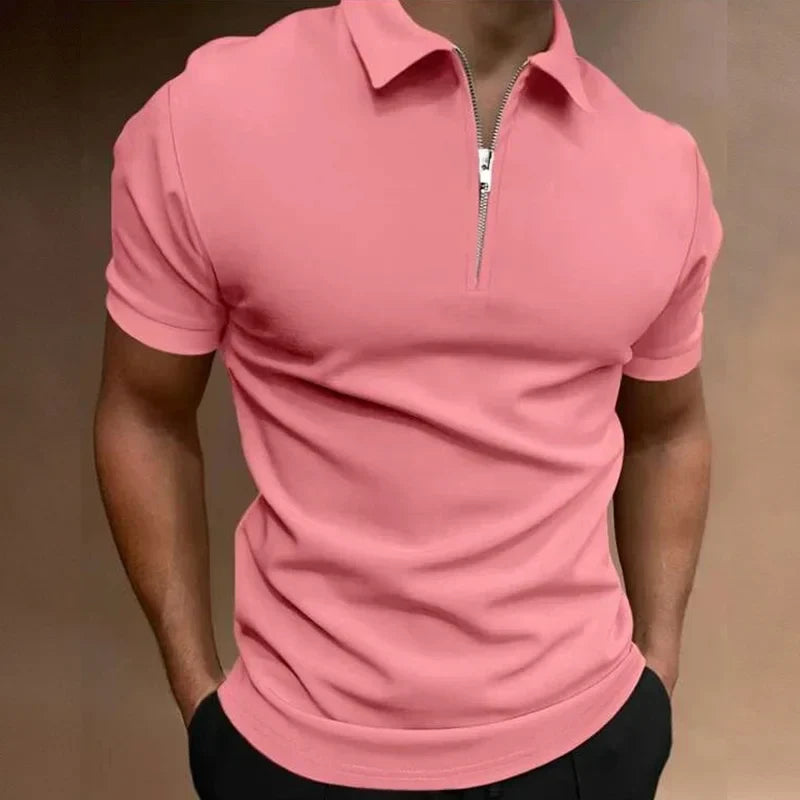 MATHIJS™ | Klassieke Polo-Shirt met Rits