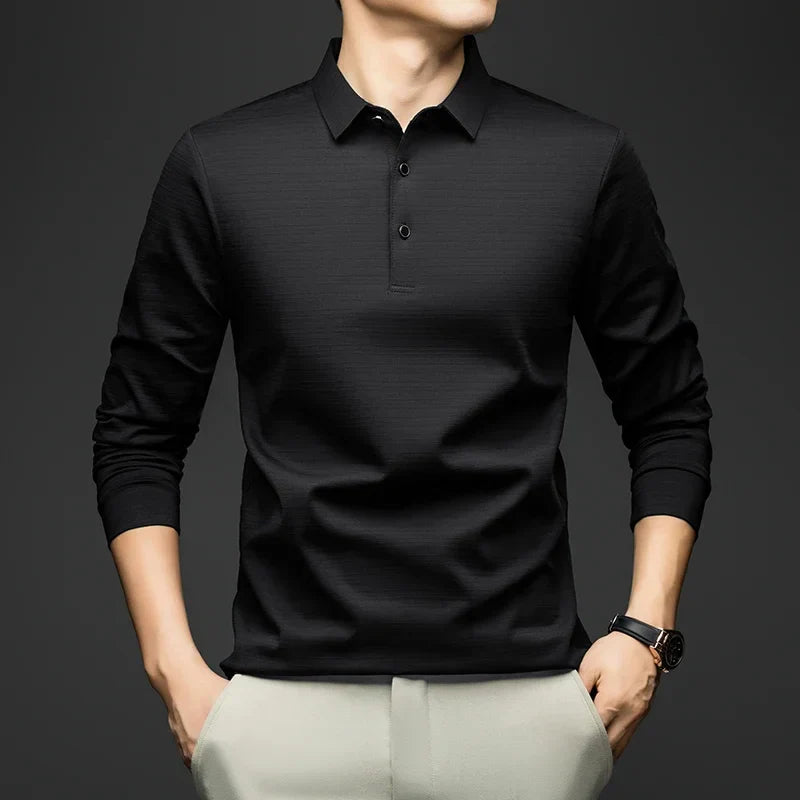 Thomas™ | Casual Winter Poloshirt met Knopen