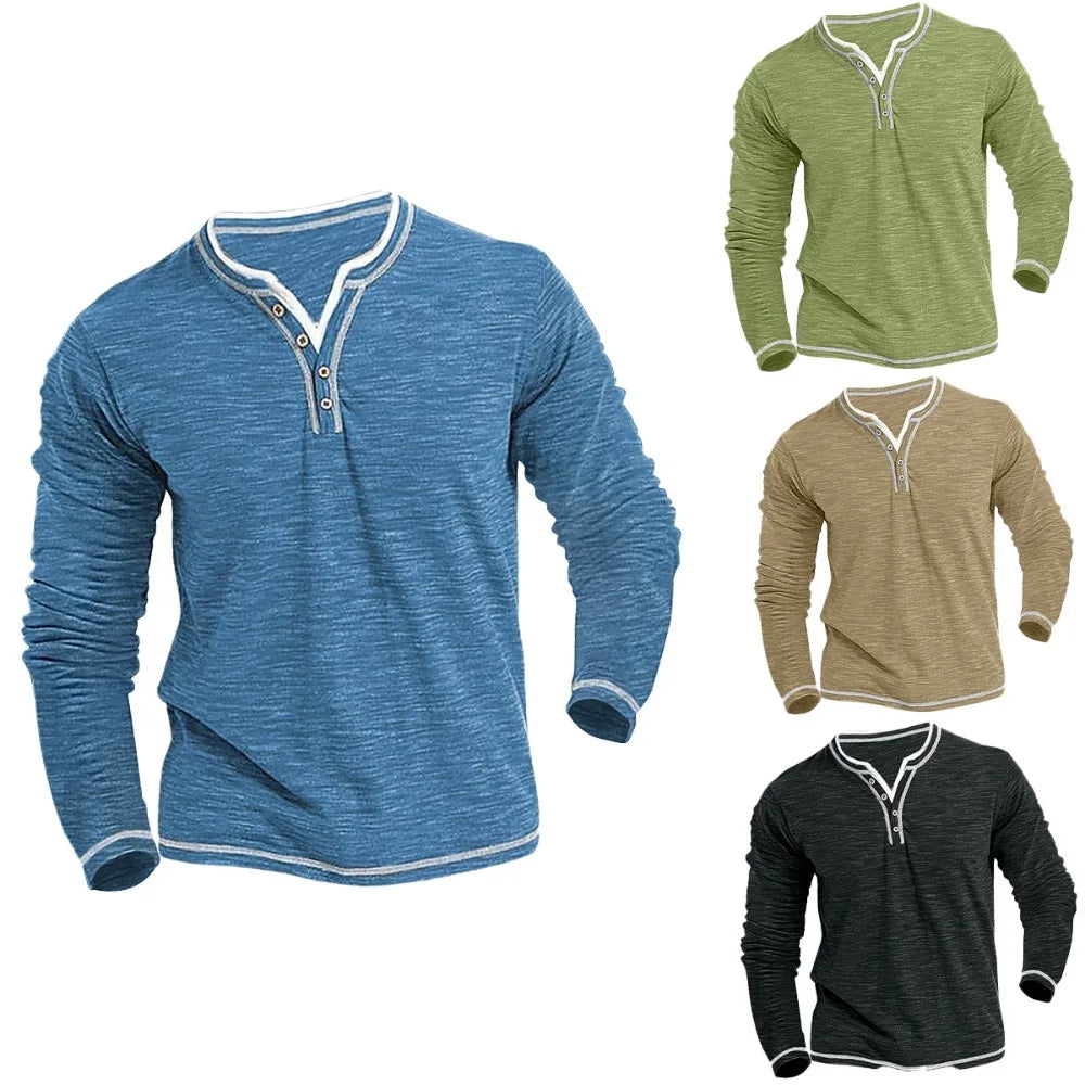 ROEL™ | Long Sleeve Met V-Hals