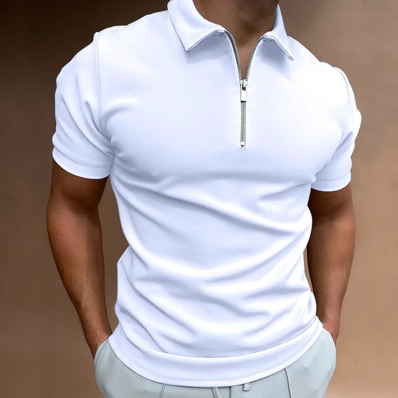 MATHIJS™ | Klassieke Polo-Shirt met Rits