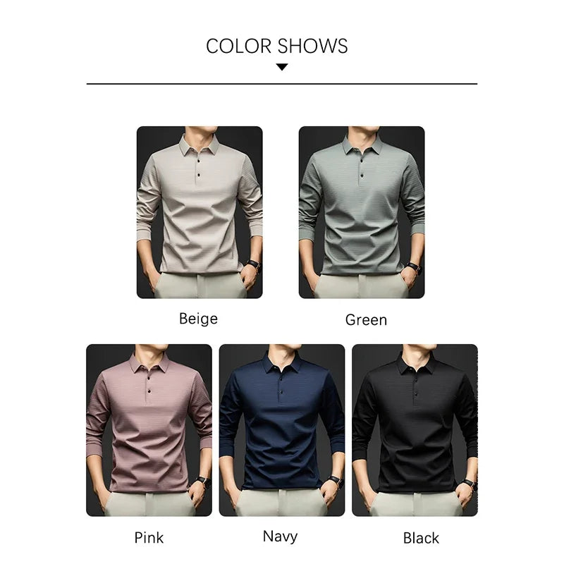 Thomas™ | Casual Winter Poloshirt met Knopen