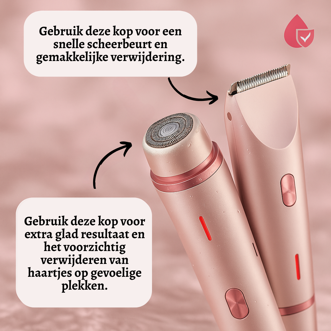 Silky Smooth™ | Pijnvrije Trimmer tegen Scheerirritatie