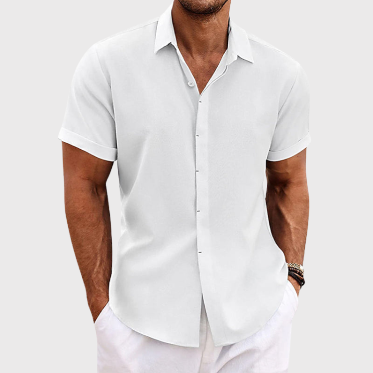 LAURENS™ | Stijlvol Shirt met Korte Mouwen