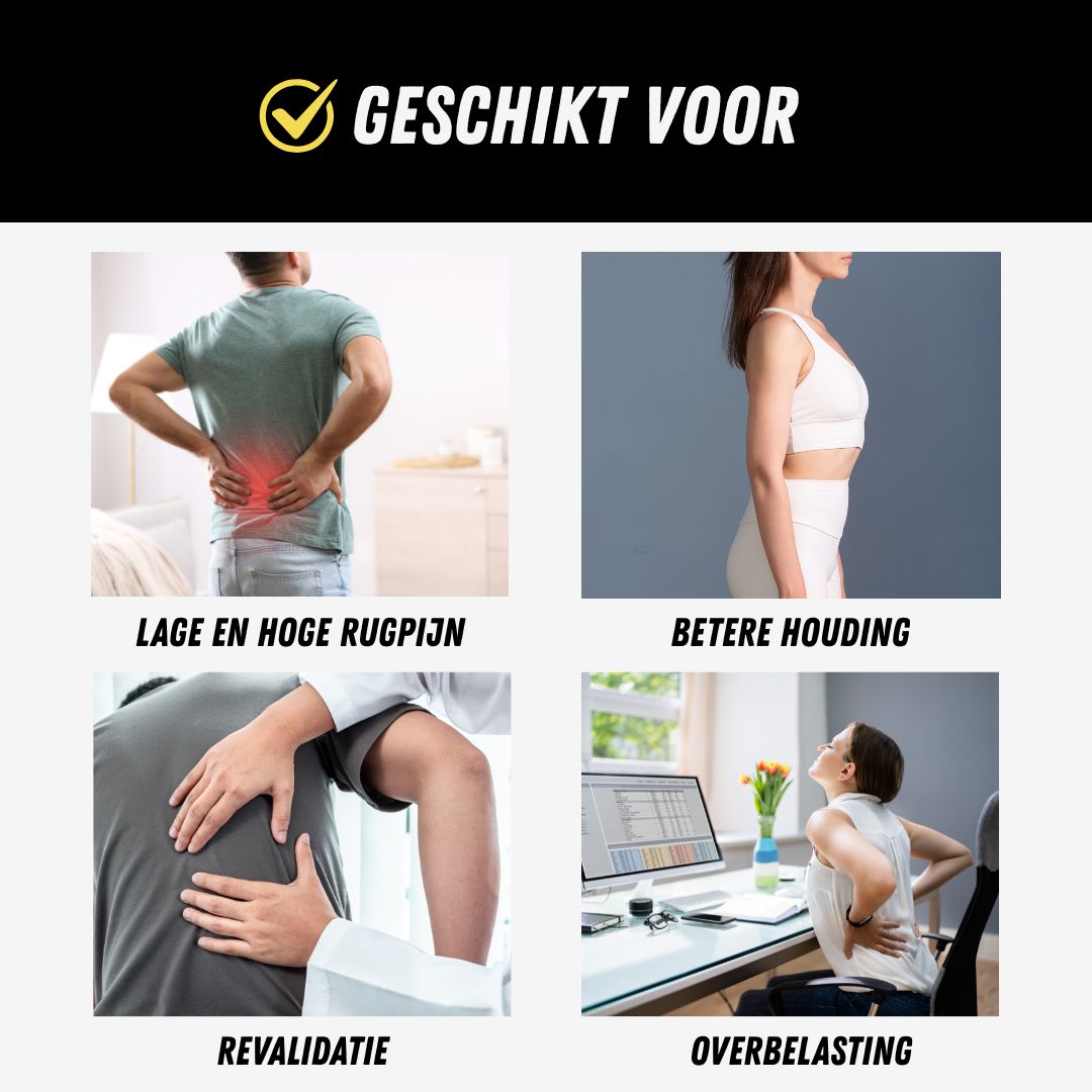 Maarten™ | Verstelbare Rugbrace voor Houdingsondersteuning