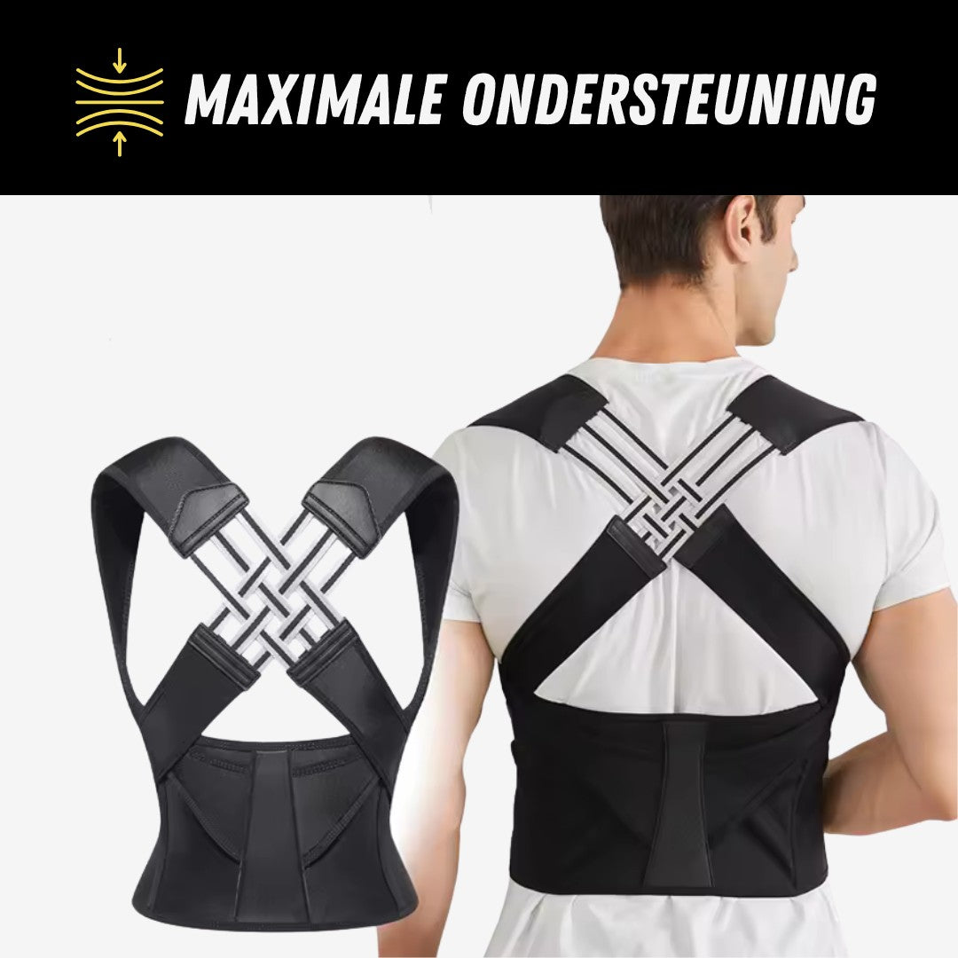 Maarten™ | Verstelbare Rugbrace voor Houdingsondersteuning