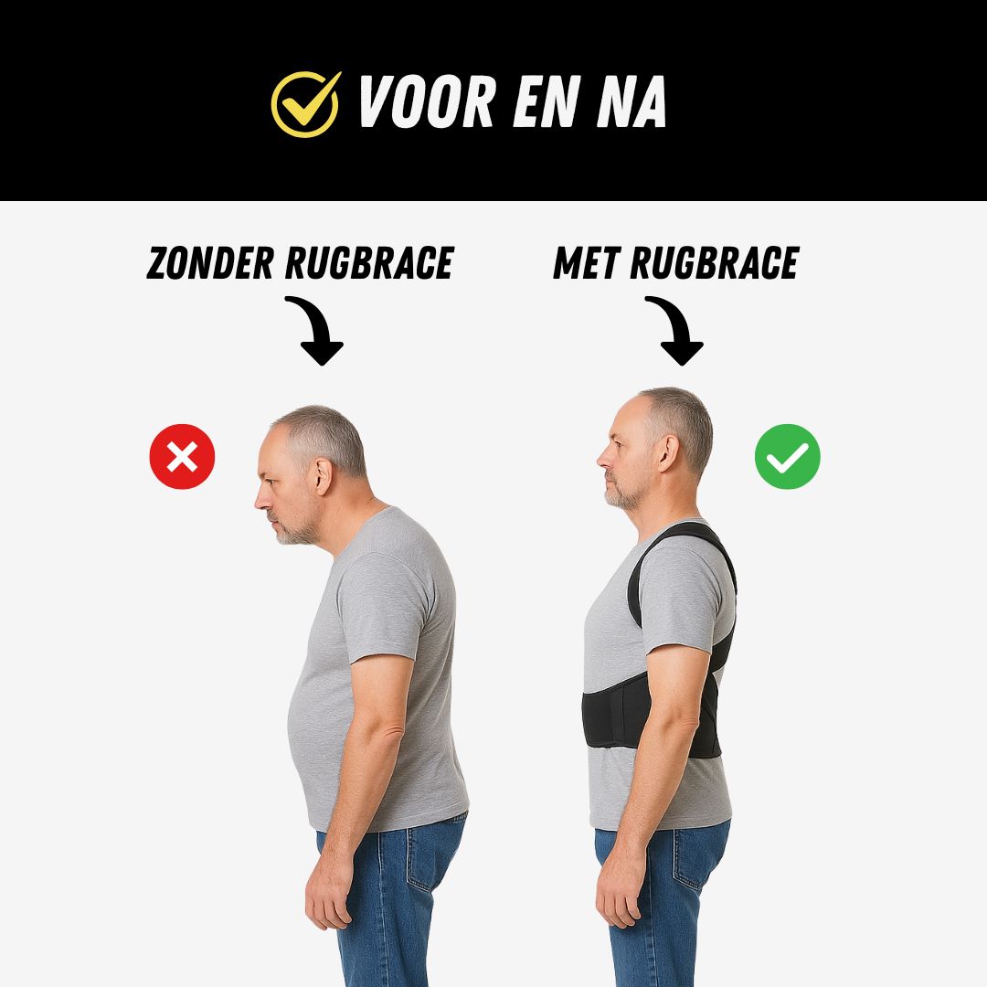 Maarten™ | Verstelbare Rugbrace voor Houdingsondersteuning