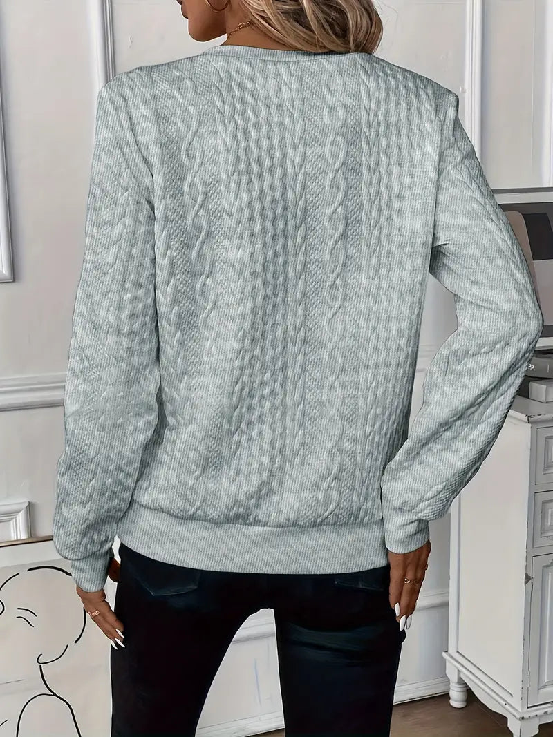 ELISA™ | Sweater met rits
