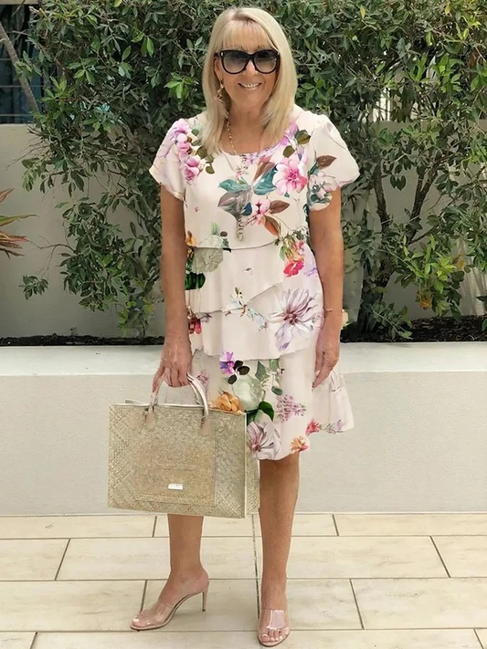 EMILIA™ | Lente Bloemenjurk