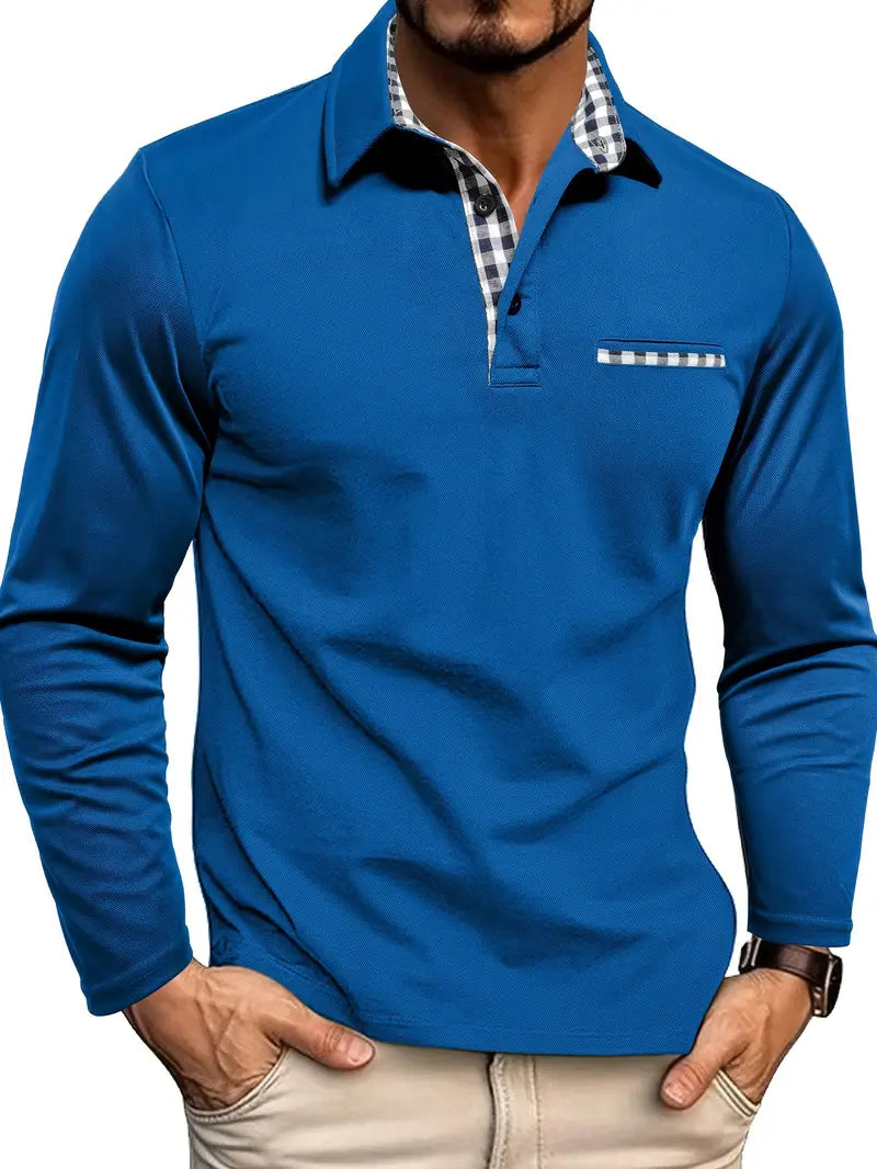 Siem™ | Poloshirt met lange mouwen