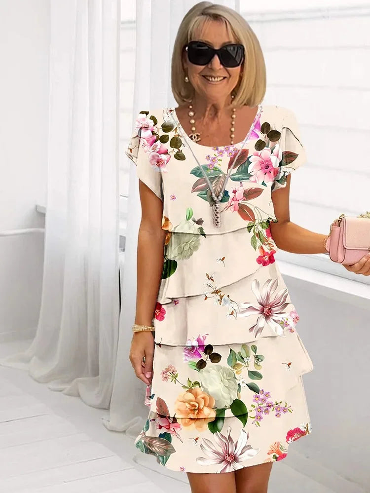 EMILIA™ | Lente Bloemenjurk