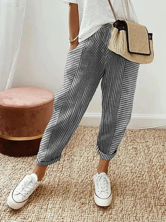 LAYLA™ | Gestreepte Broek