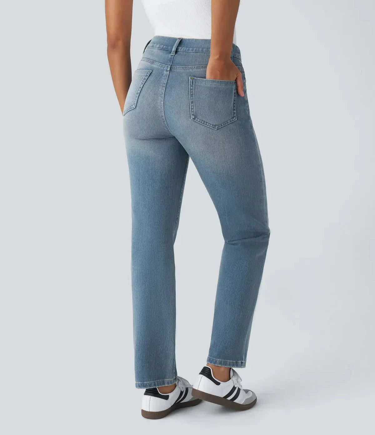 ComfortFit™ | Stretchbroek met Hoge Taille