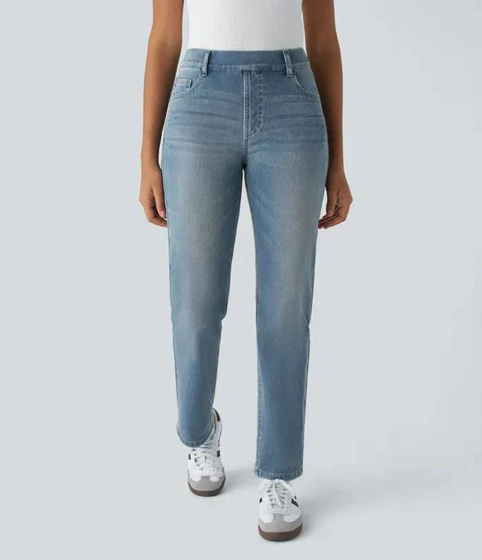 ComfortFit™ | Stretchbroek met Hoge Taille