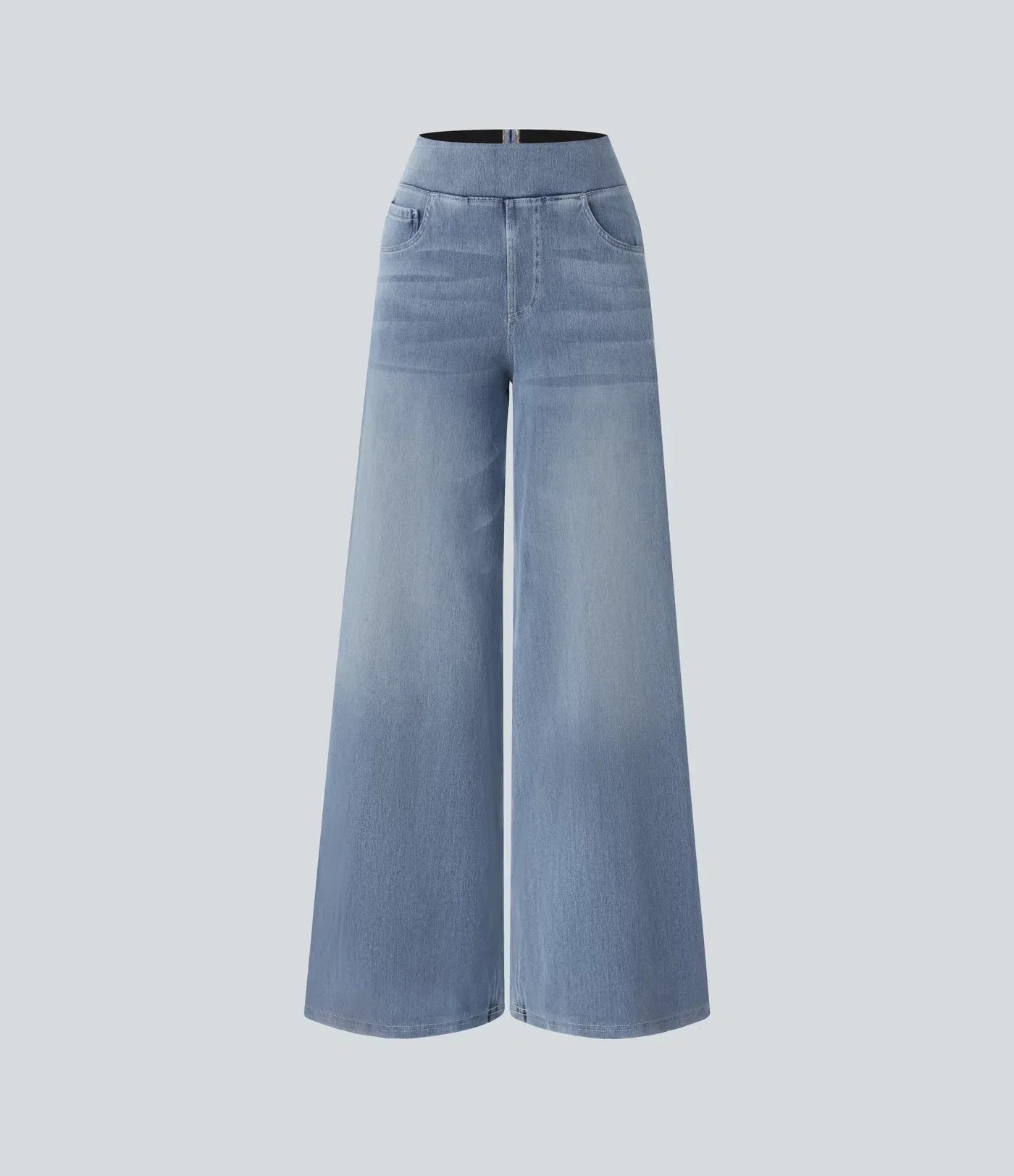 EVA™ | Comfy Elastische Broek met Hoge Taille