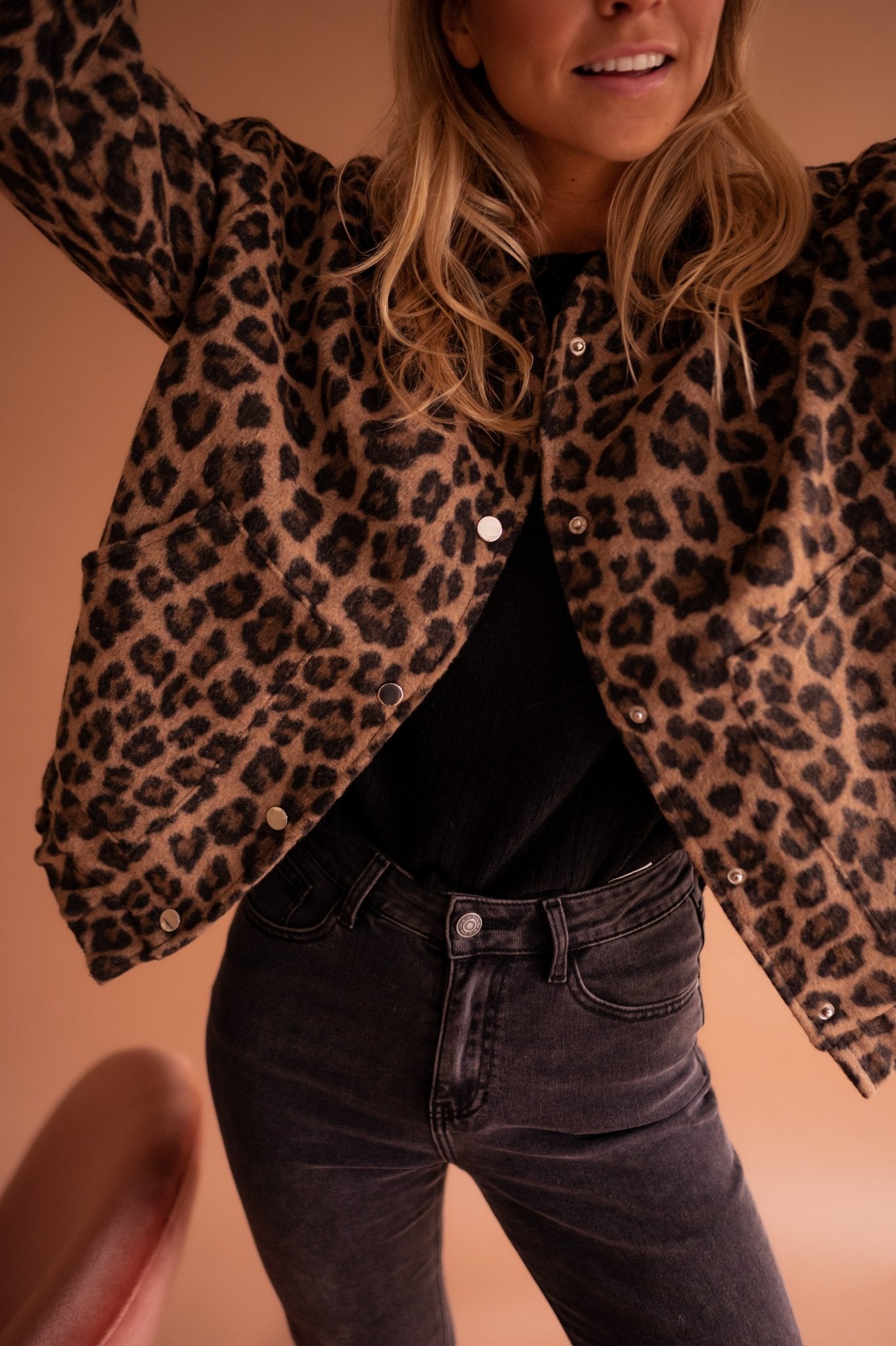 SILVA™ | Trendy Jasje met Luipaardprint