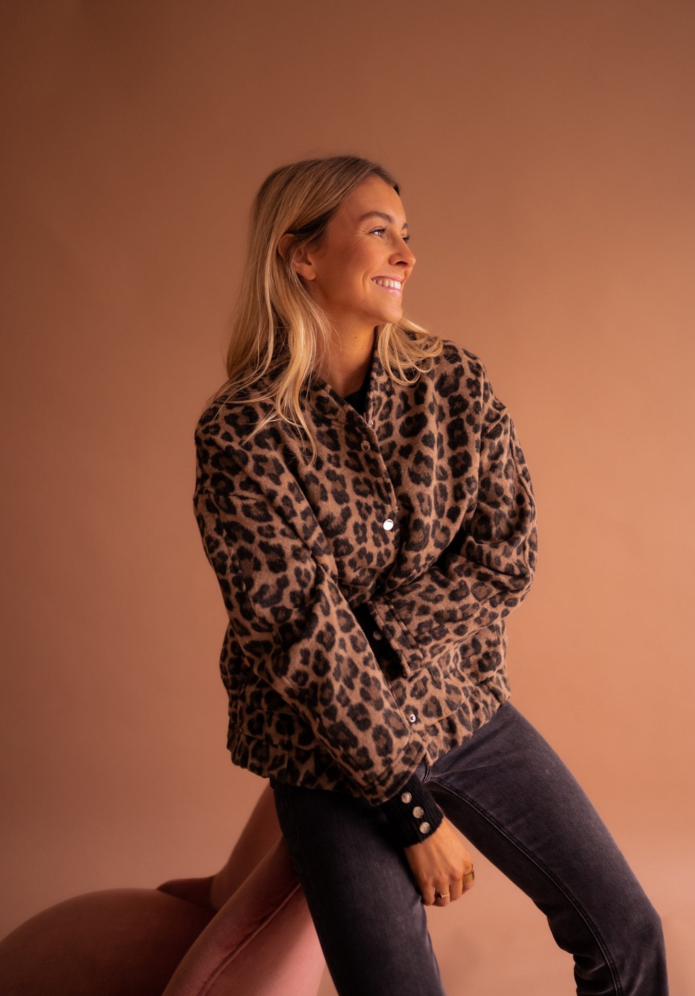 SILVA™ | Trendy Jasje met Luipaardprint