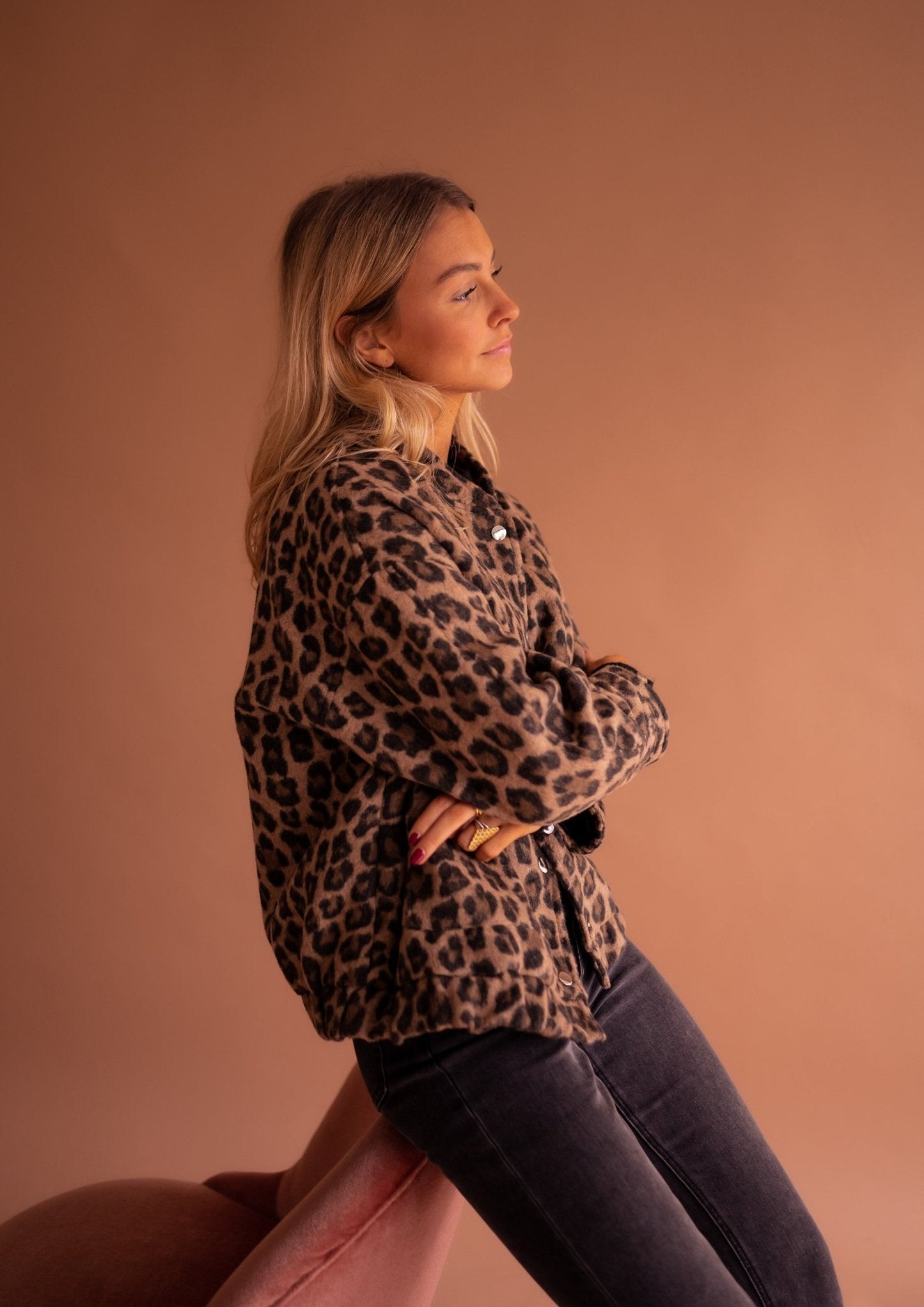 SILVA™ | Trendy Jasje met Luipaardprint