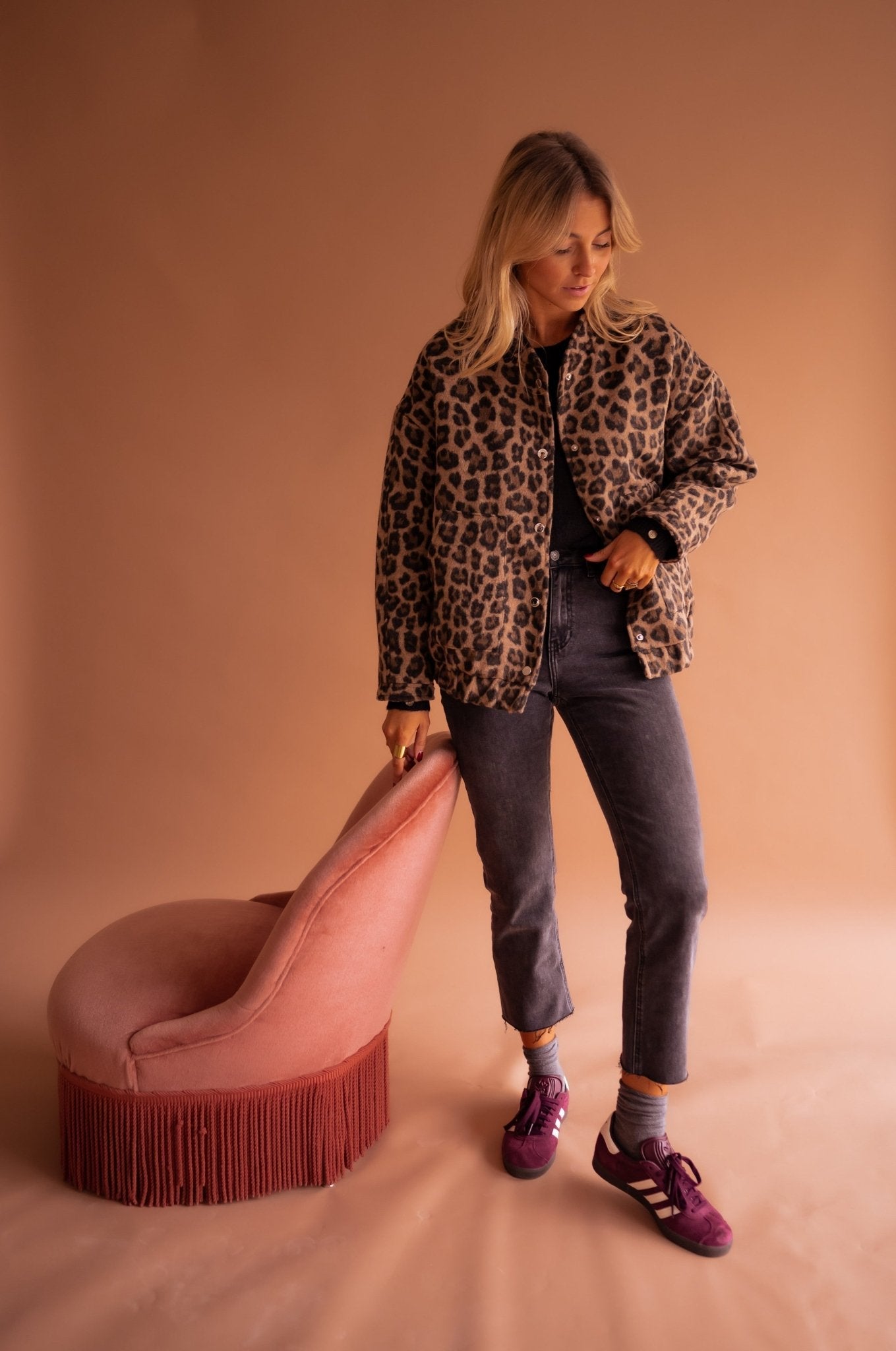 SILVA™ | Trendy Jasje met Luipaardprint