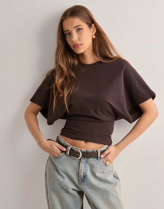 CHANTAL™ | Wijde Mouwen Shirt