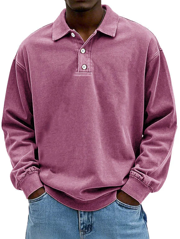 THIJMEN™ | Vintage Overhemd met Lange Mouwen