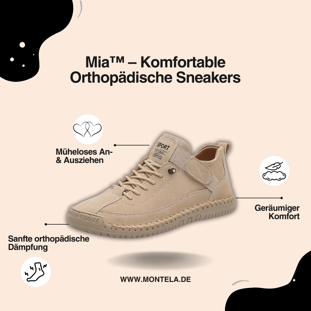 Mia™ | Comfortabele & Pijnvrije Orthopedische Sneakers