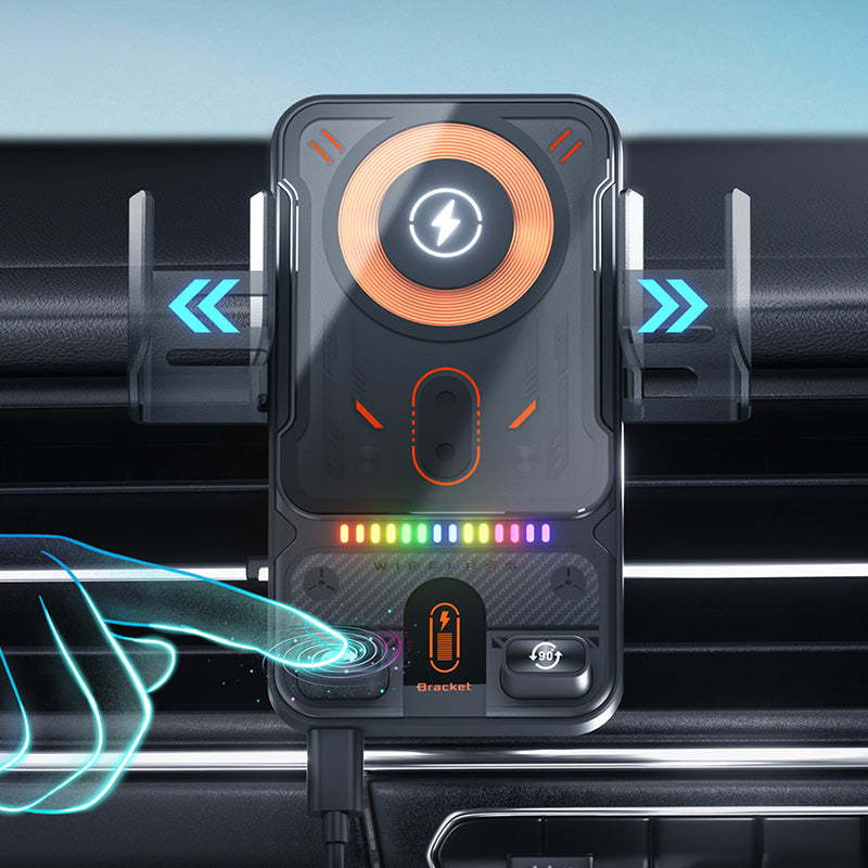 Veloxar™ | 2-in-1 Draadloze Auto Telefoonhouder