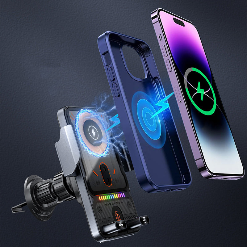 Veloxar™ | 2-in-1 Draadloze Auto Telefoonhouder