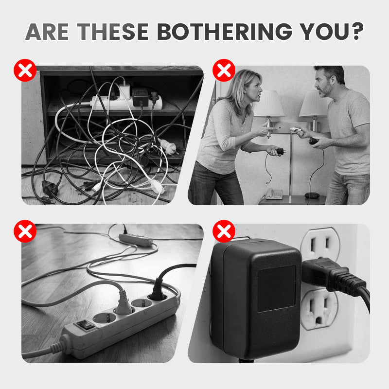 Daan™ | Slimme Stekkerdoos met USB-Poorten